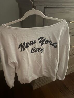 Garage White Tee with Black Script Detail